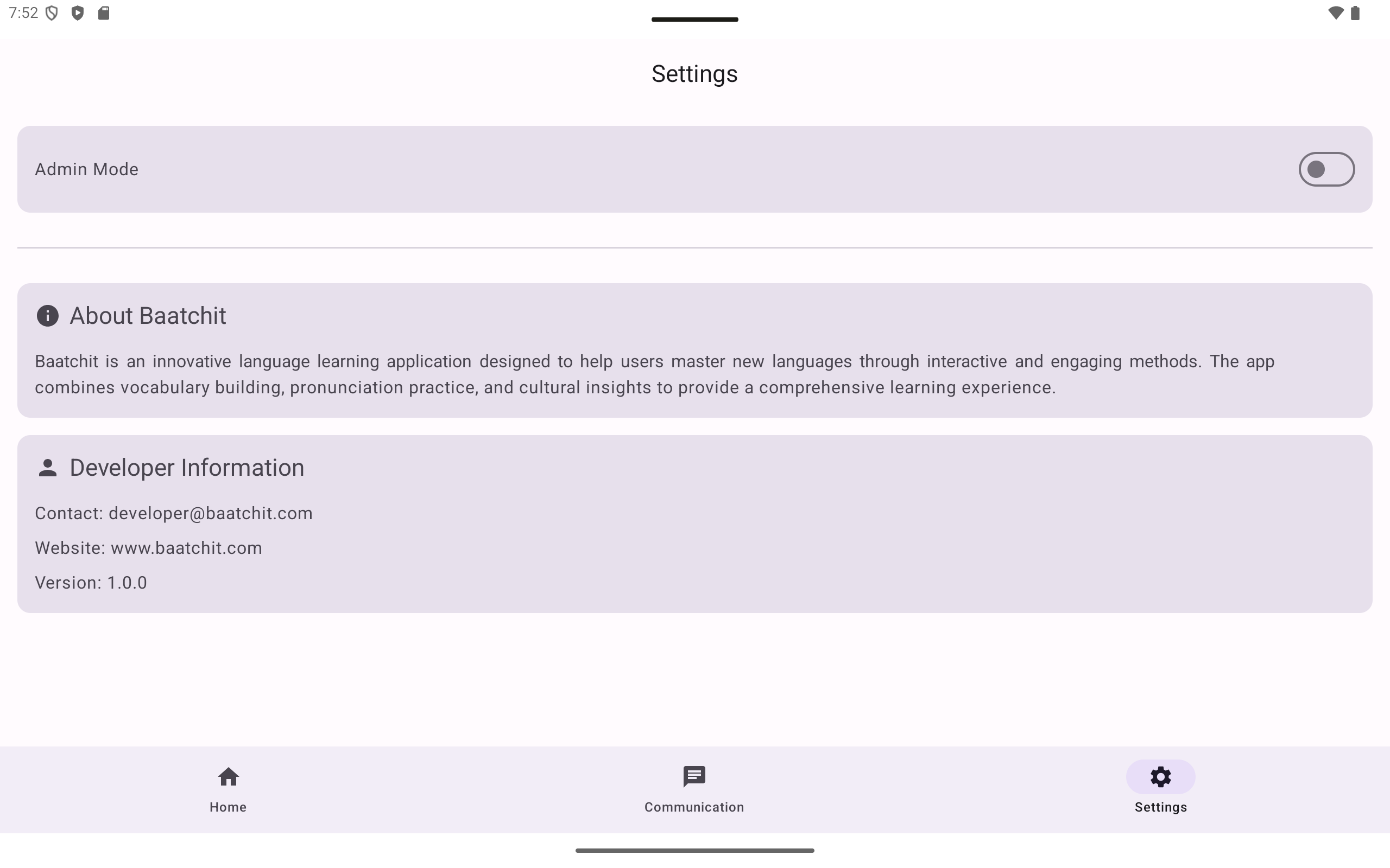 Baatchit App Preview 7